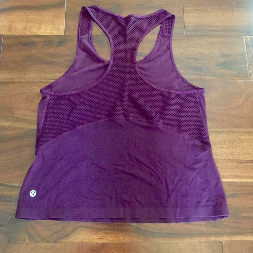 Lululemon Sheer Mesh Tank